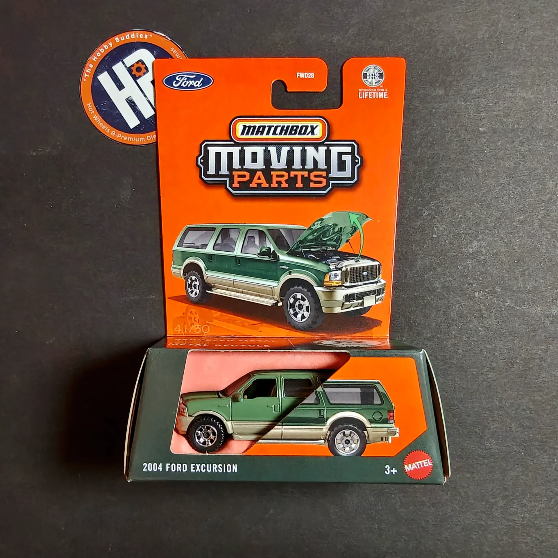 Matchbox Moving Parts - 2004 Ford Excursion + Pick Any 1 Car