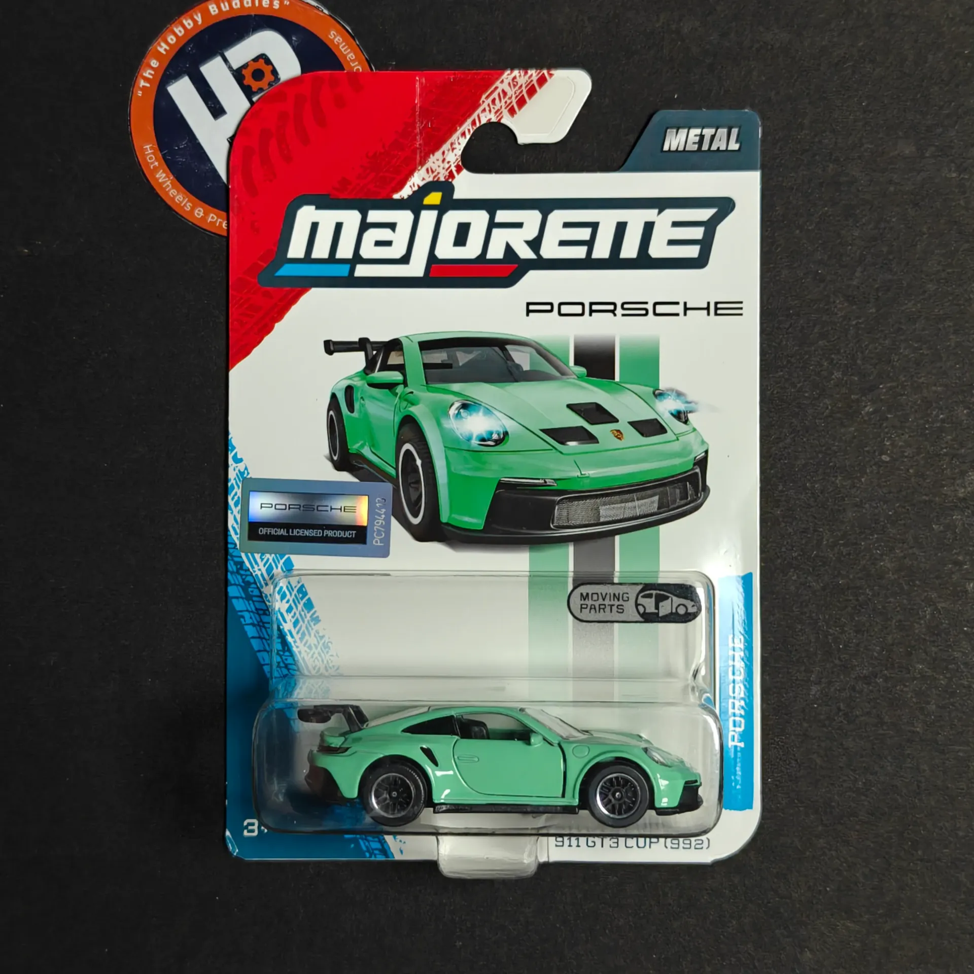 Porsche 911 GT3 CUP (992) Majorette Premium 1:64 Scale Die-cast