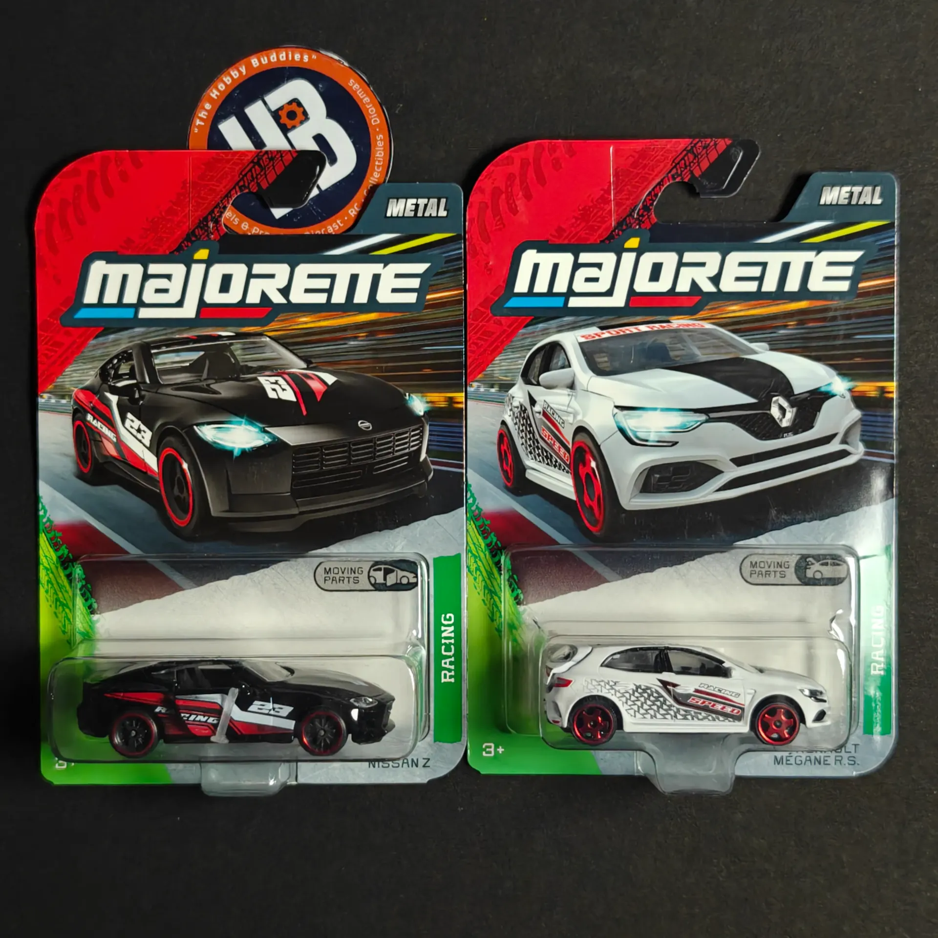 Majorette Racing Premium Cars - Nissan Z & Renault Megane RS