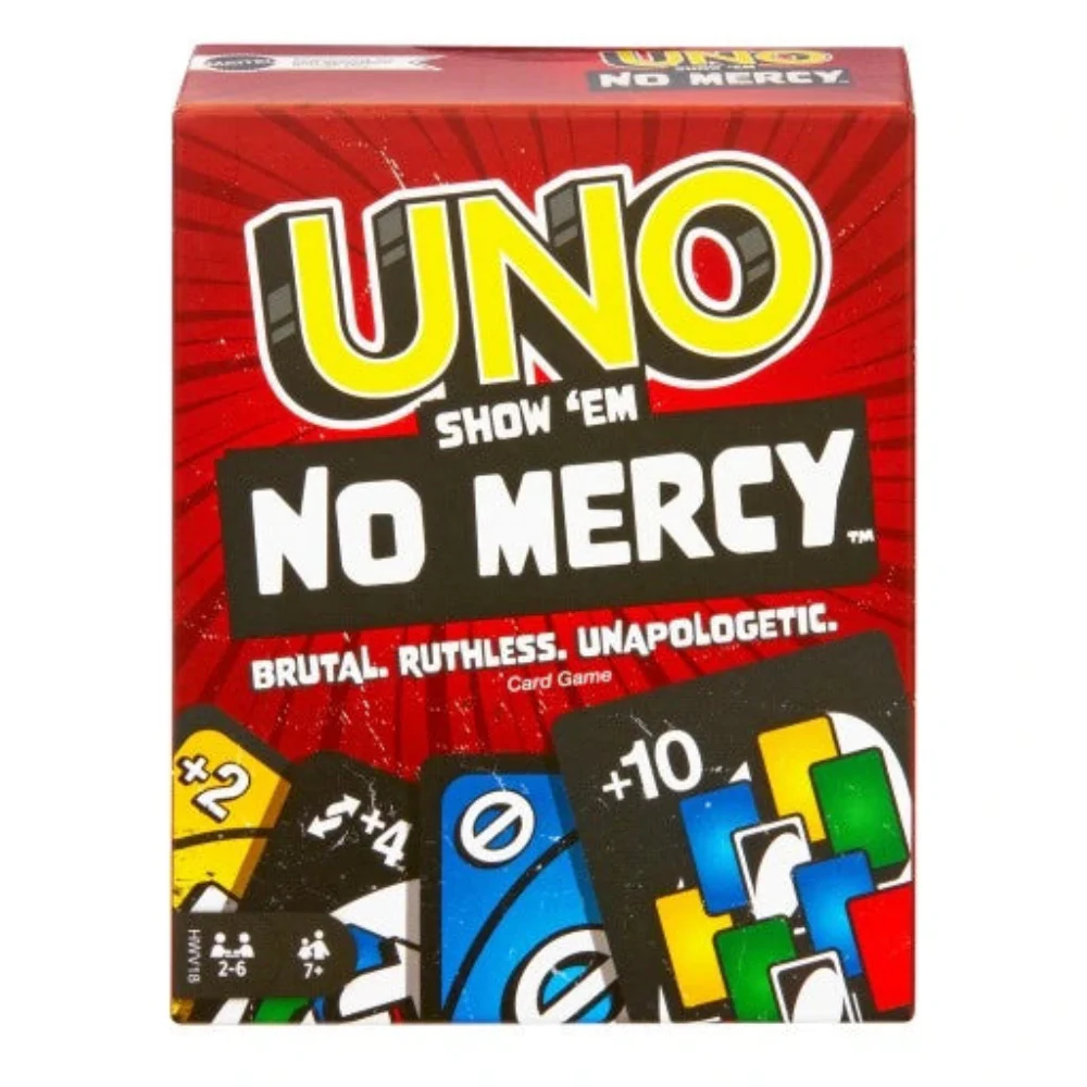 UNO No Mercy Card Game | The Most Brutal UNO Ever by Mattel