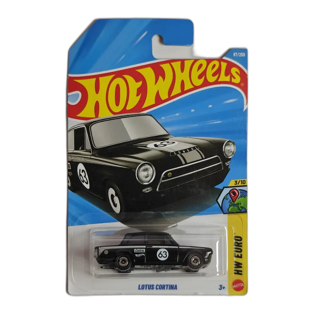 Hot Wheels Lotus Cortina Black