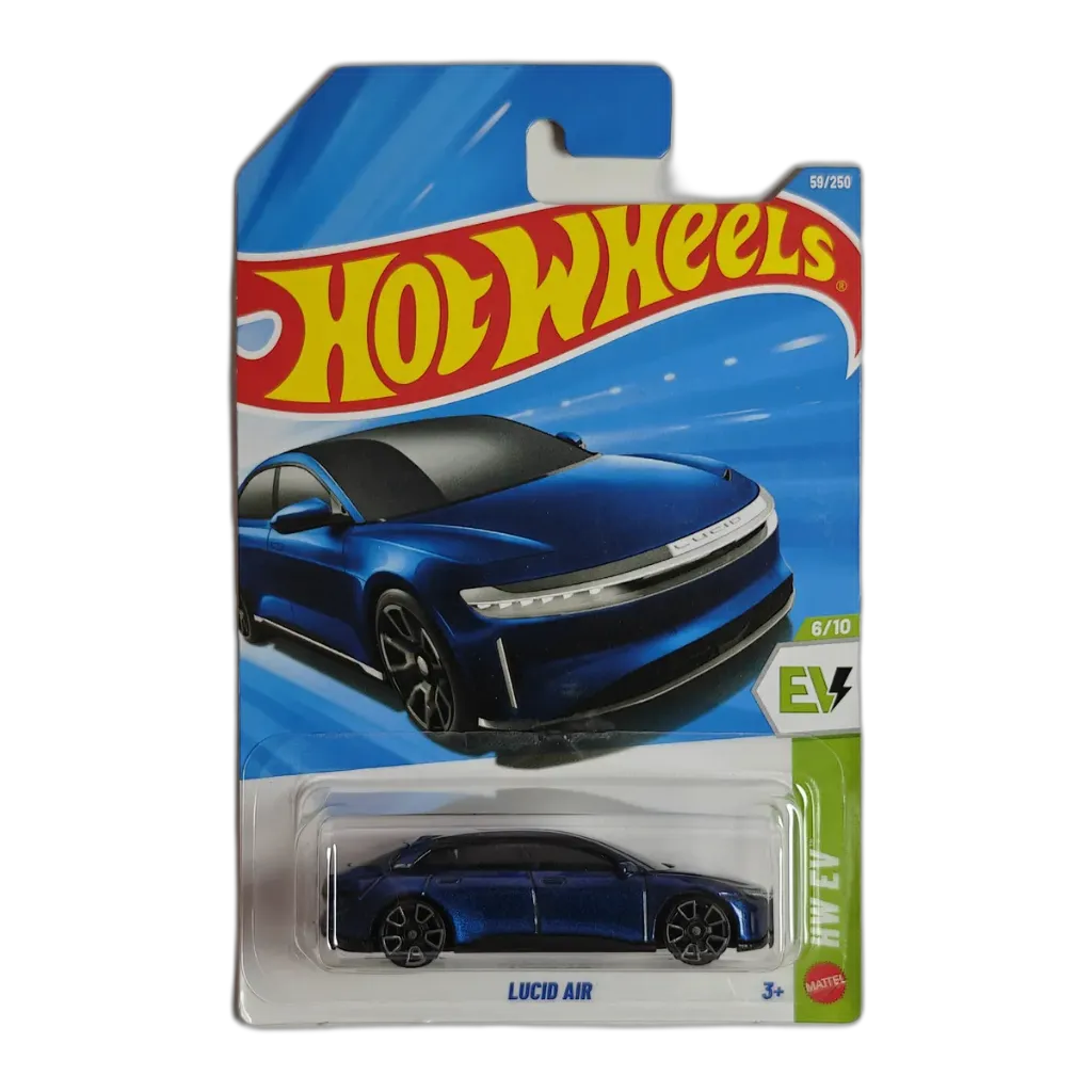 Hot Wheels Lucid Air Blue