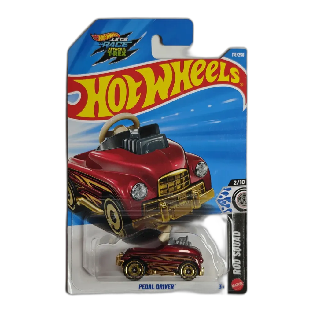 Hot Wheels Pedal Driver Red
