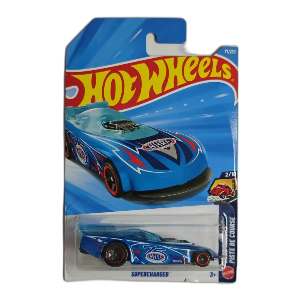 Hot Wheels Supercharged Blue