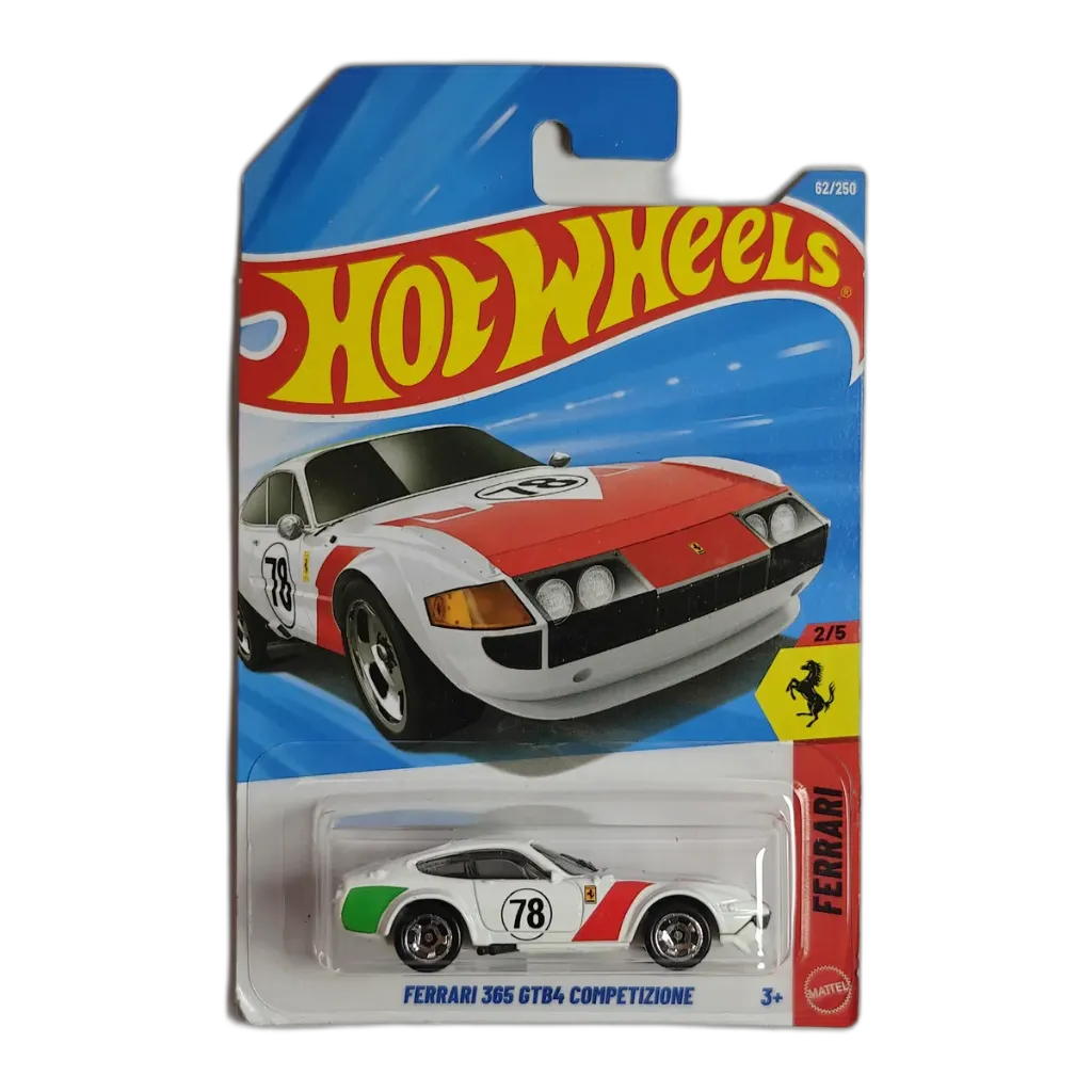 Hot Wheels Ferrari 365 GTB4 Competizione + Pick Any 2 Cars
