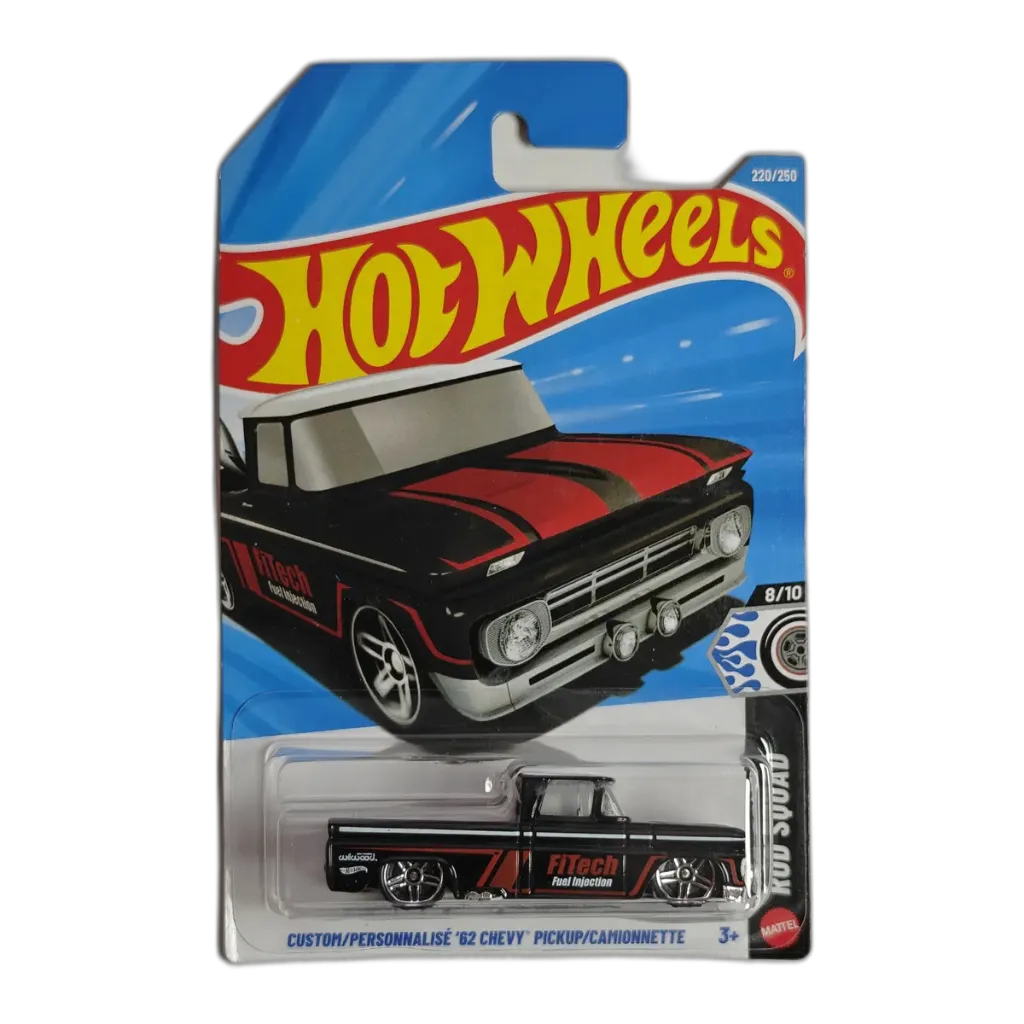 Hot Wheels Custom 62 Chevy Pickup + Pick Any 1 Car