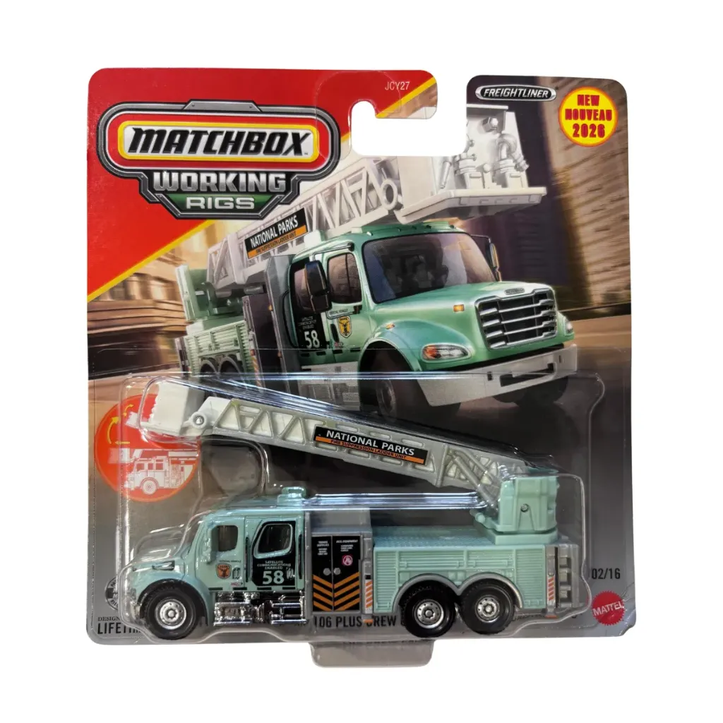 Matchbox Working Rigs 2024 FREIGHTLINER M2 106 PLUS CREW CAB | 1:64 Scale Die-Cast Vehicle