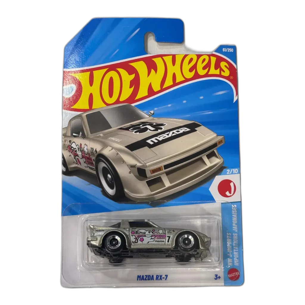 Hot Wheels Mazda RX-7 Silver