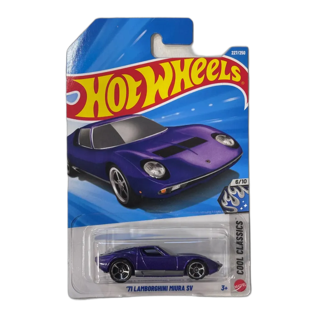 Hot Wheels '71 Lamborghini Miura SV + Pick Any 2 Cars