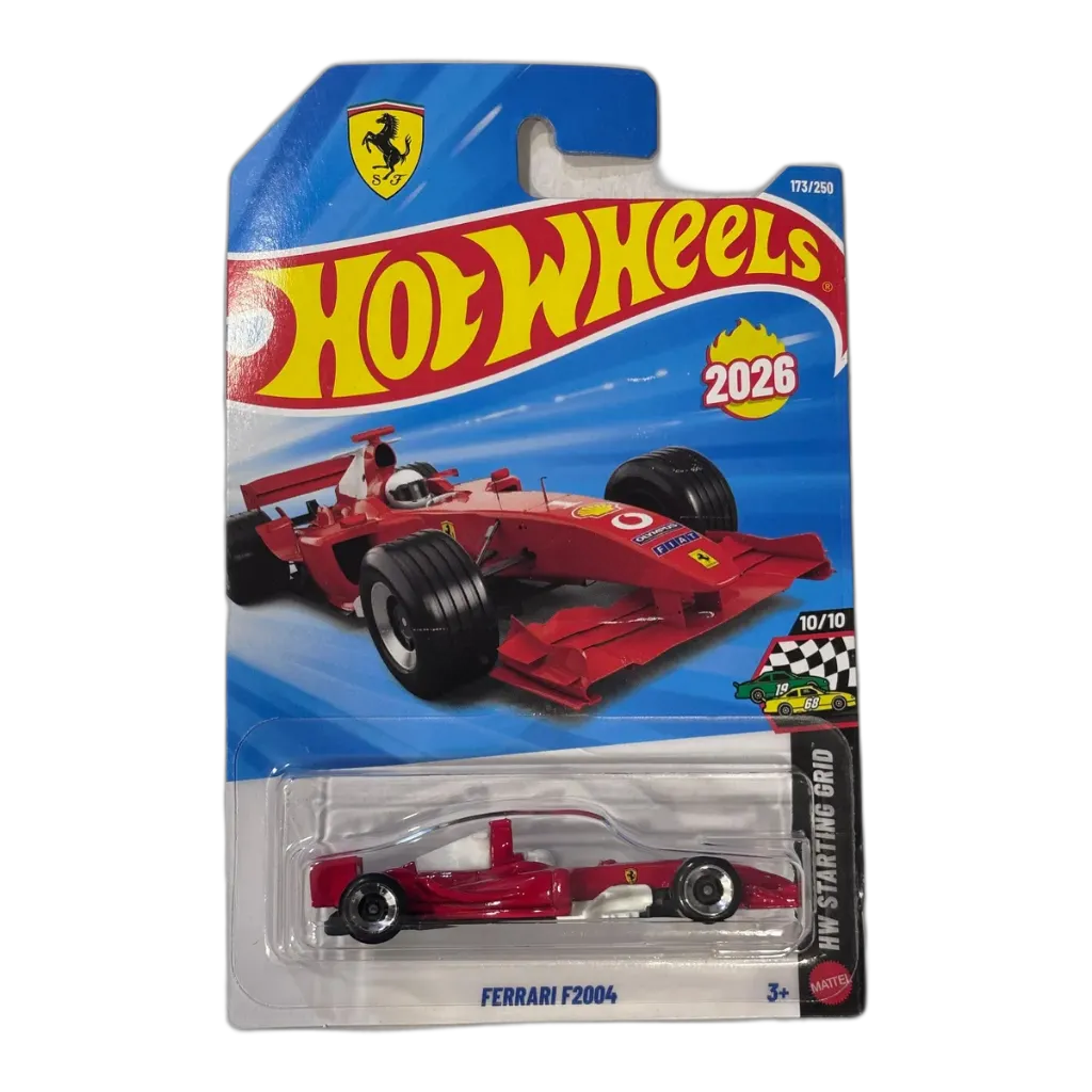 Hot Wheels Formula 1 Ferrari F2004 + Pick Any 3 Cars
