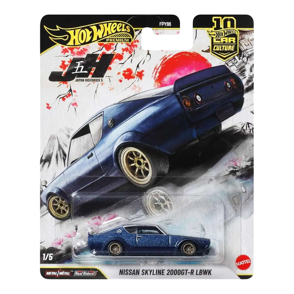 [IMPORTED] Hot Wheels Premium Nissan Skyline 2000GT-R LBWK Car Culture Japan Historics 5