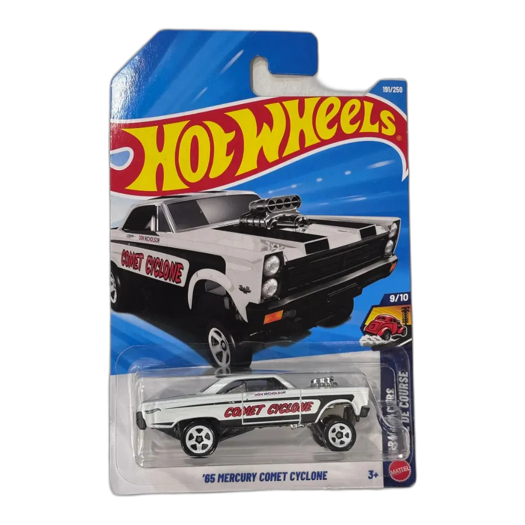 Hot Wheels '65 Mercury Comet Cyclone White