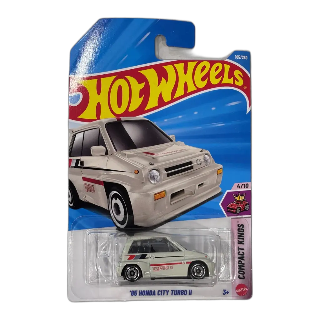 Hot Wheels '85 Honda City Turbo II White