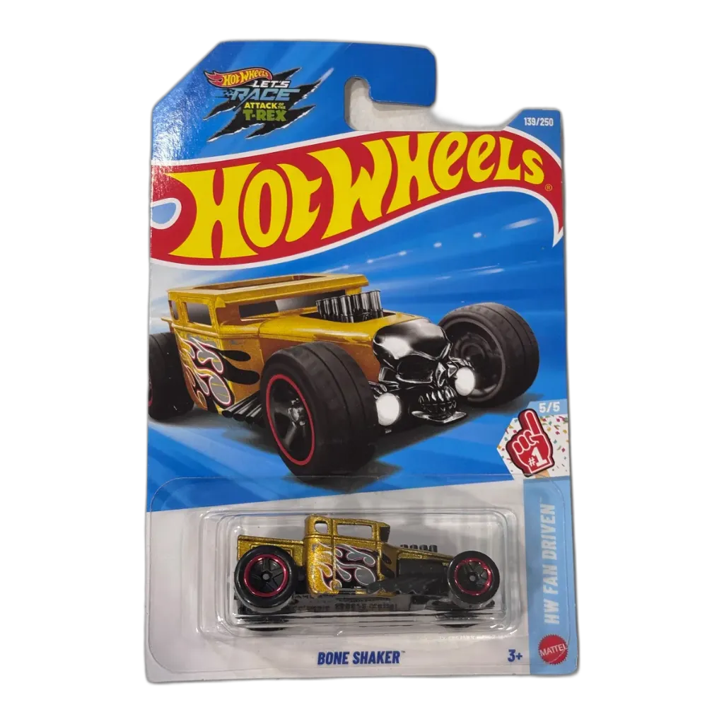Hot Wheels Bone Shaker Gold