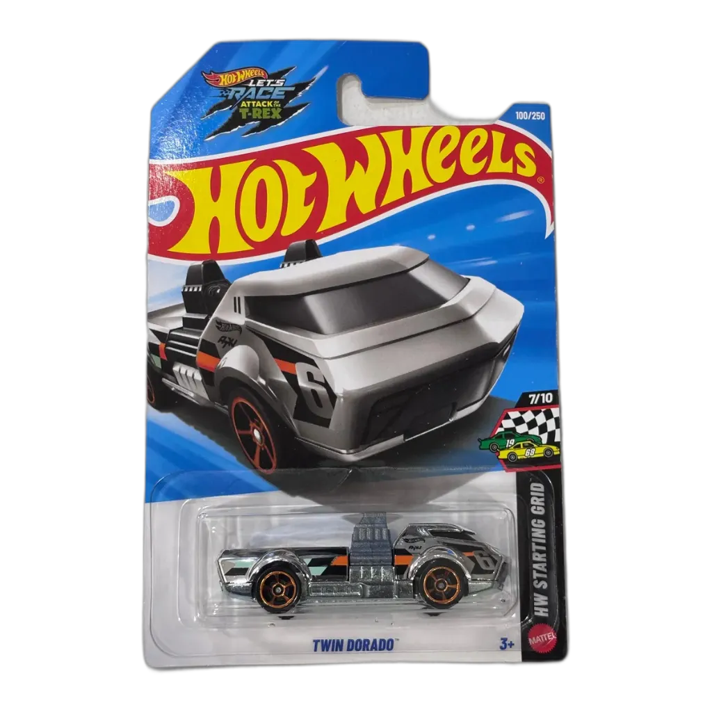 Hot Wheels Twin Dorado Chrome