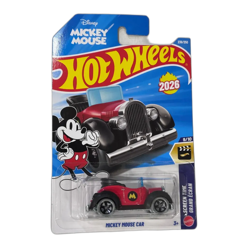 Hot Wheels Mickey Mouse Car + Pick 2 Cars