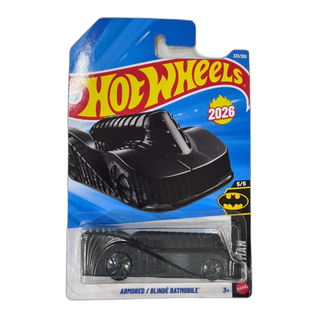 Hot Wheels Batman Armored Batmobile + Pick 2 Cars