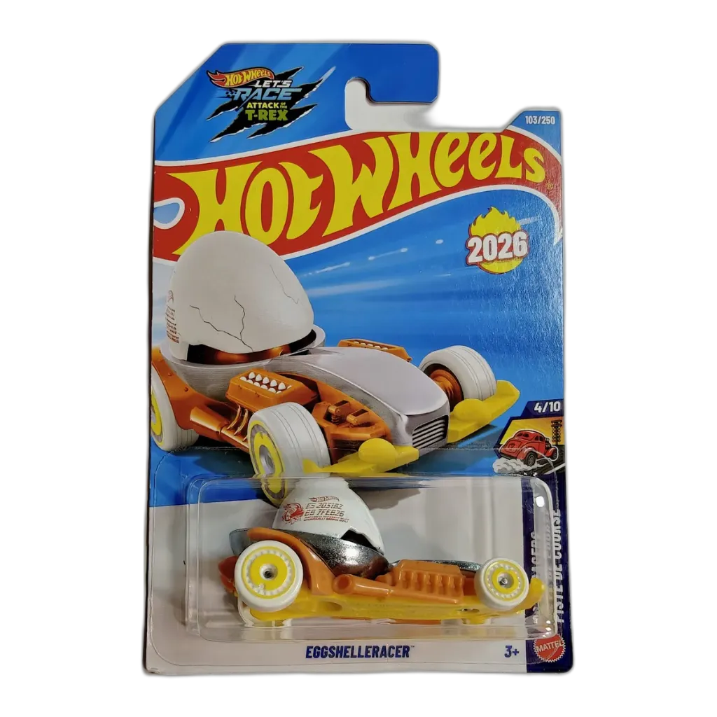 Hot Wheels Eggshelleracer White