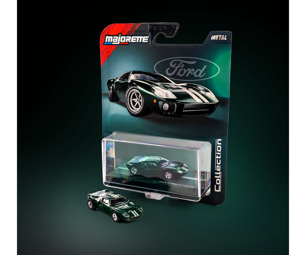 1965 Ford GT40 MK1 - Majorette Collection Wave 5 1:64 Scale Die-Cast