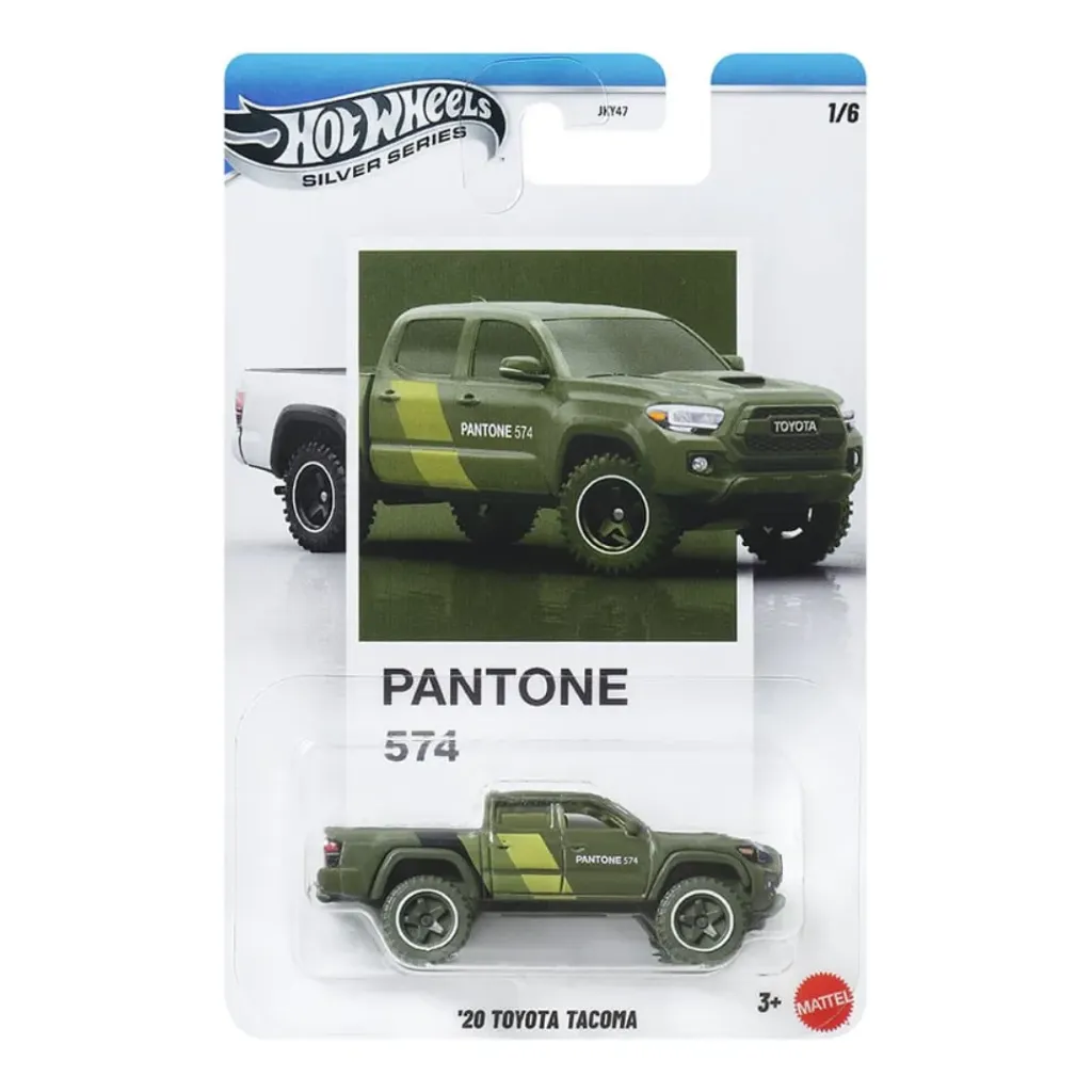 Hot Wheels 20 Toyota Tacoma - PANTONE Silver Series Wave 2