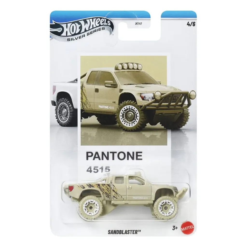Hot Wheels Sandblaster - PANTONE Silver Series Wave 2