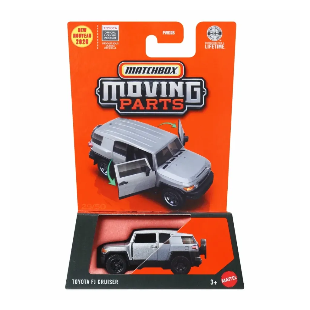 Matchbox Moving Parts Toyota FJ Cruiser + Pick 2 Cars | The Hobby Buddies